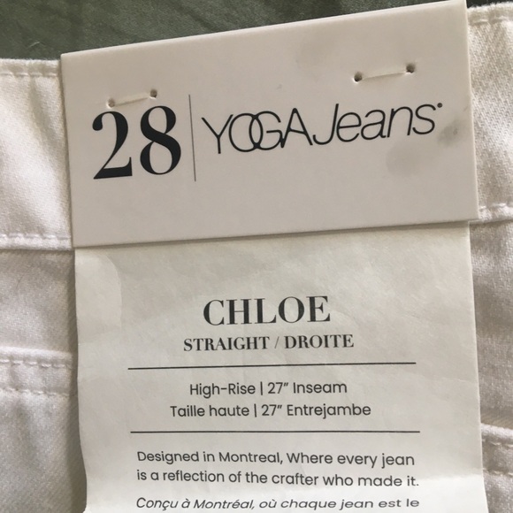 White jeans never worn - Picture 4 of 4